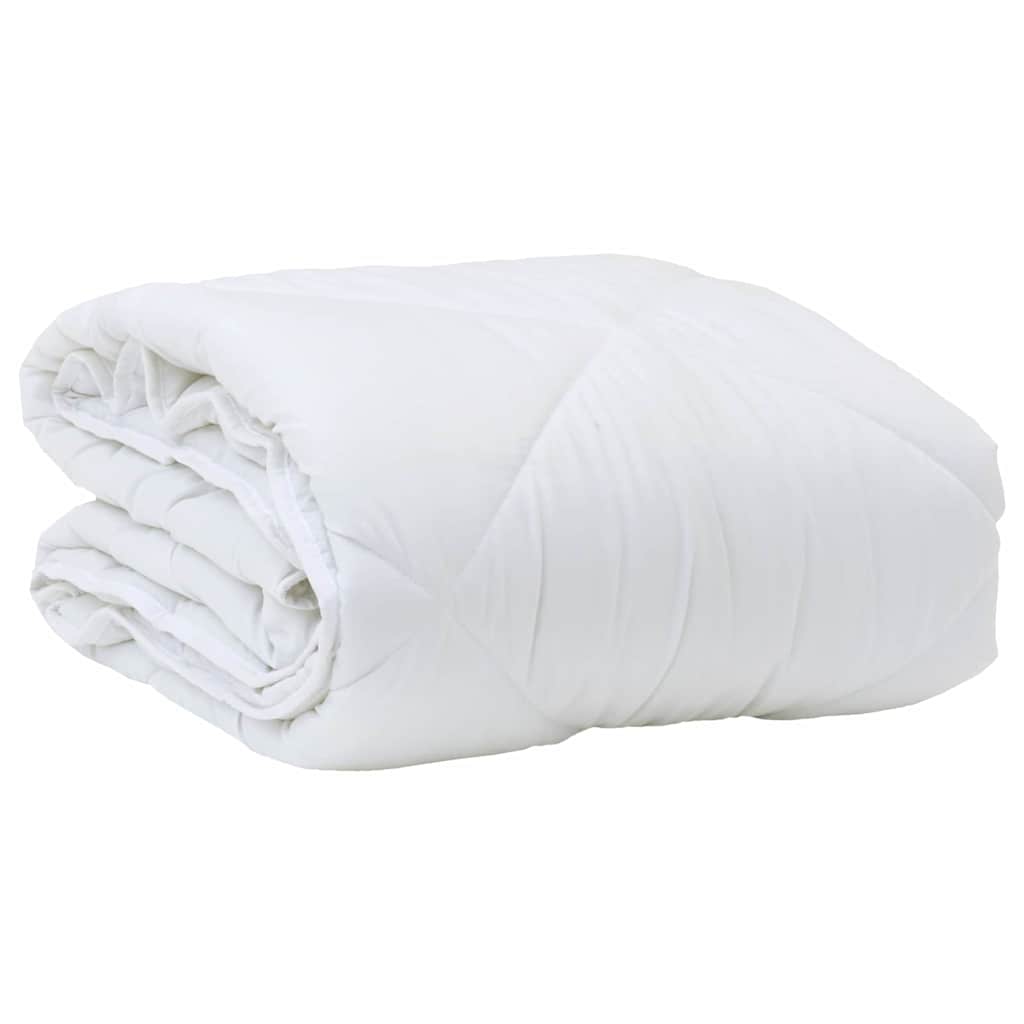 Decke mit Kissen mit Kissen 2 pcs Weiß Mikrofaser